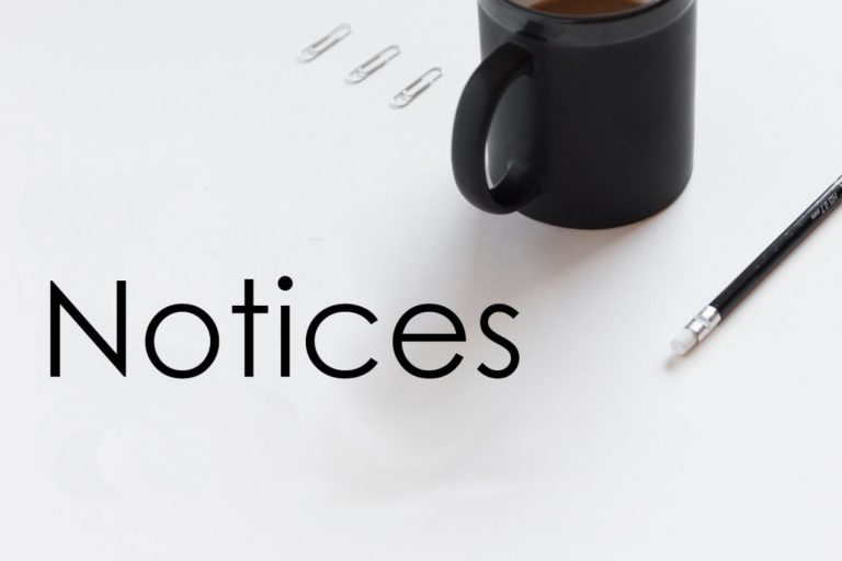 notices